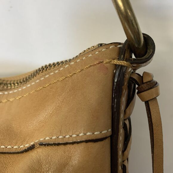 Vintage Coach 10559 Legacy Leather Shoulder Crossbody Bag Natural Camel - Picture 6 of 16